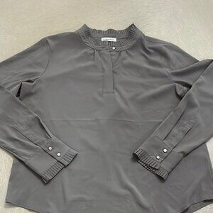 Gray Women's  Top Large